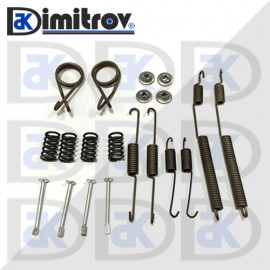 Челюсти задни комплект пружинки Citroen Jumper Jumpy Fiat Ducato Scudo Peugeot Boxer Expert